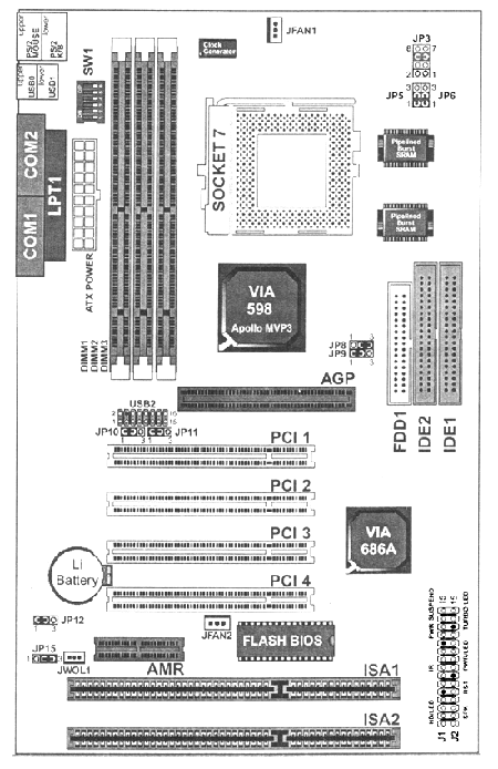 Системная плата Soltek SL-56H5/H1